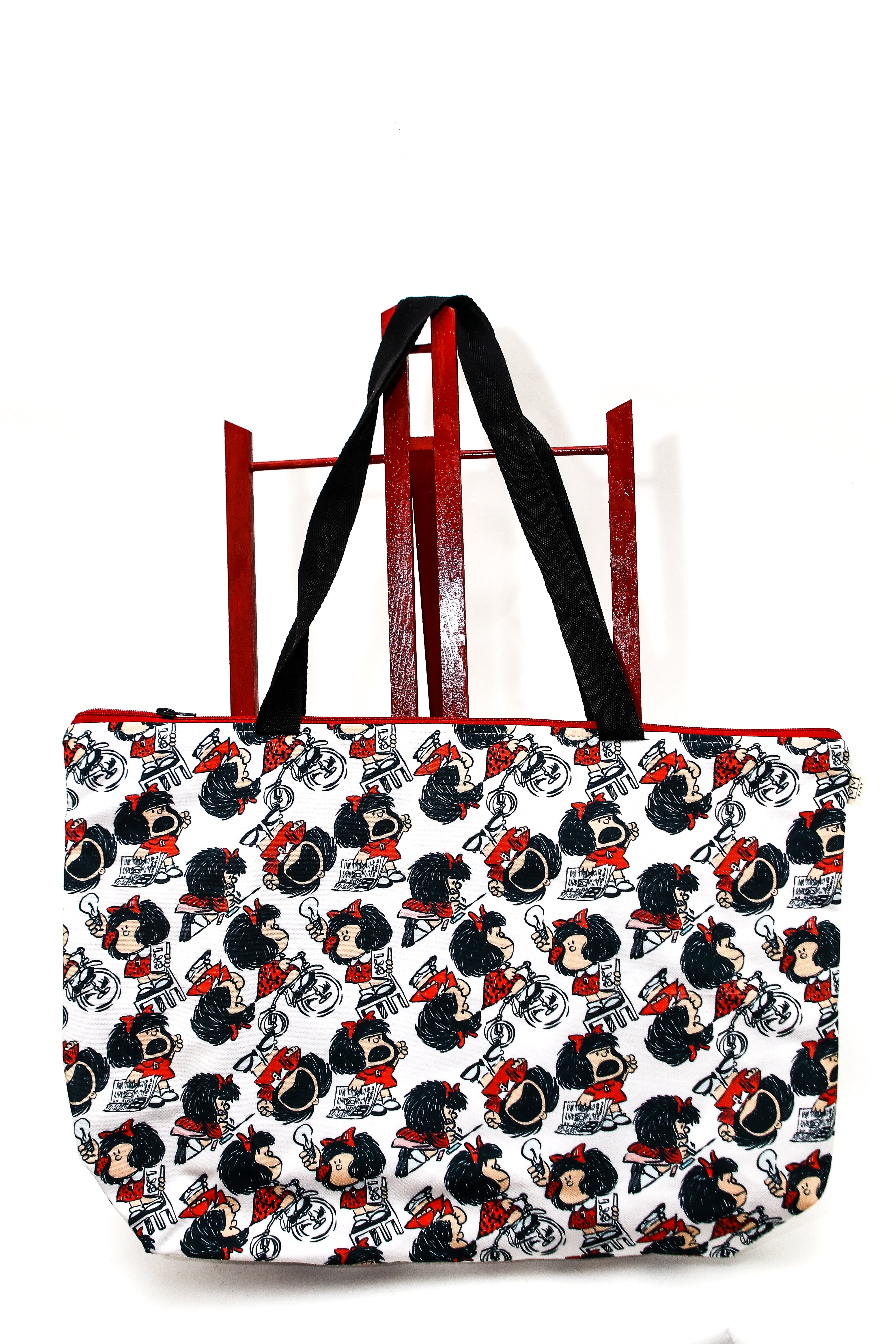 Saco de Praia "Mafalda" com interior plastificado