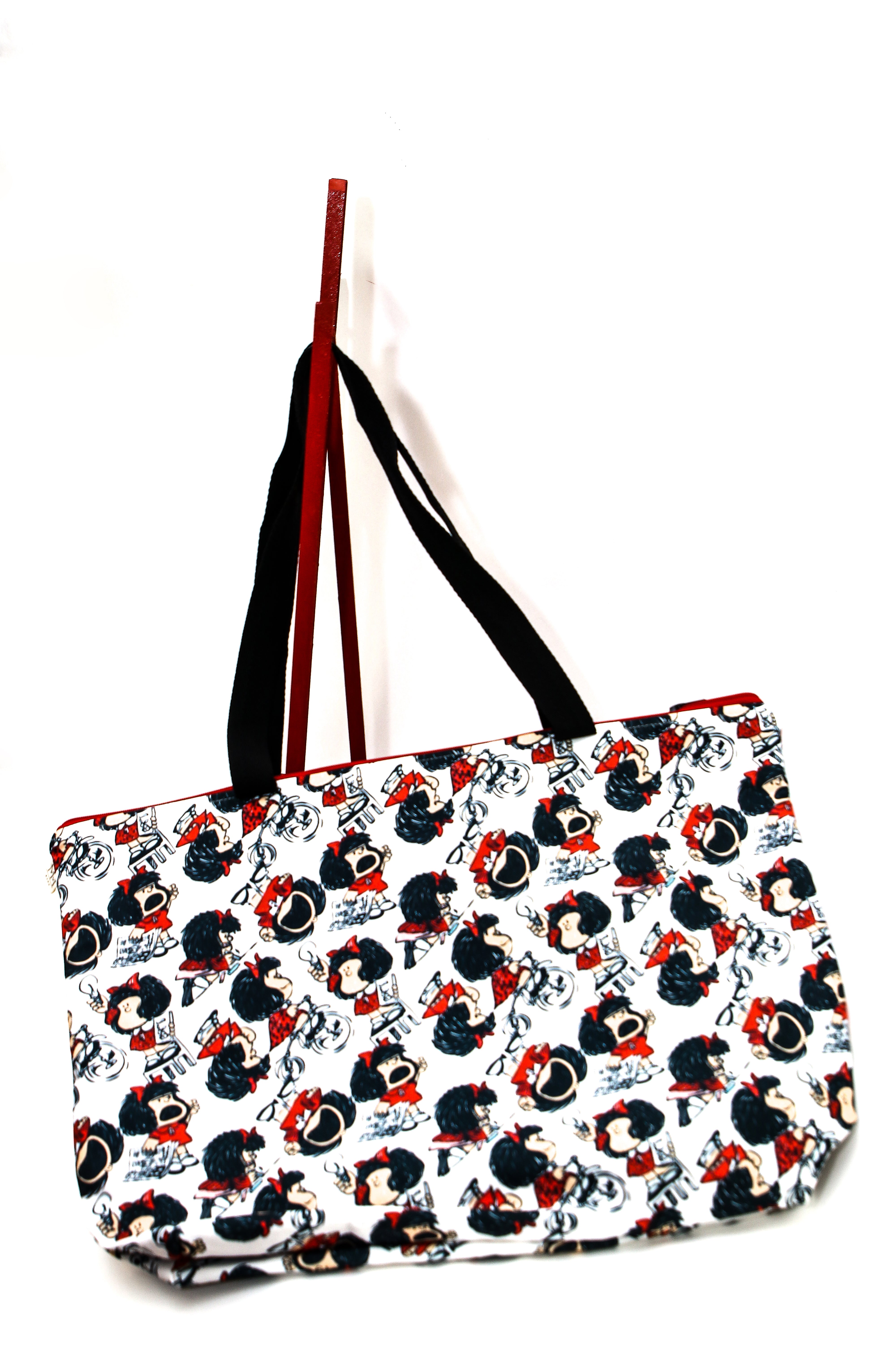Saco de Praia "Mafalda" com interior plastificado